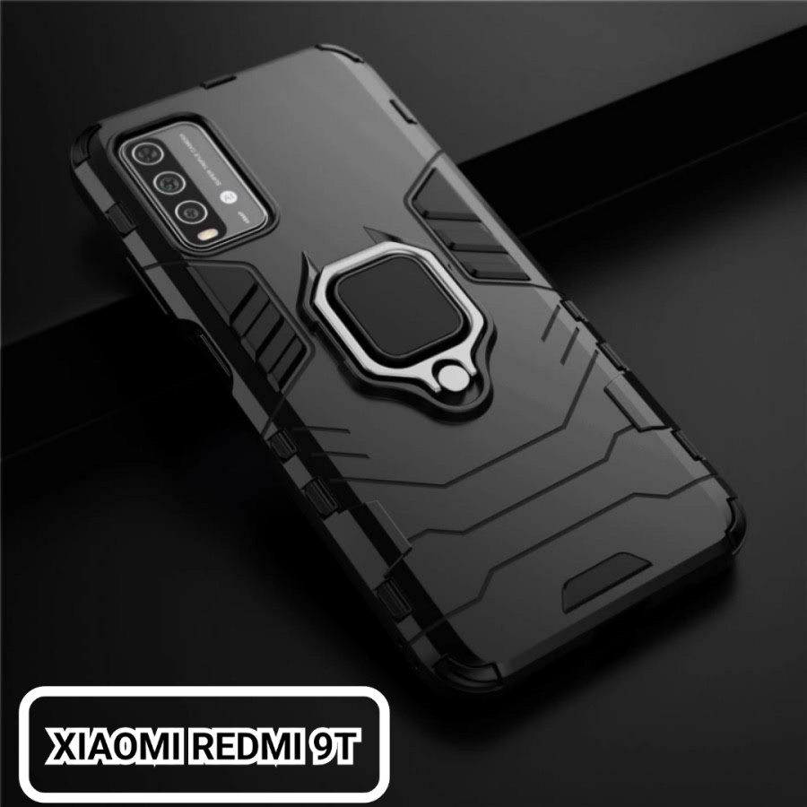 Case Xiaomi Redmi 9T Robot Transformers Ring Standing Phone Case