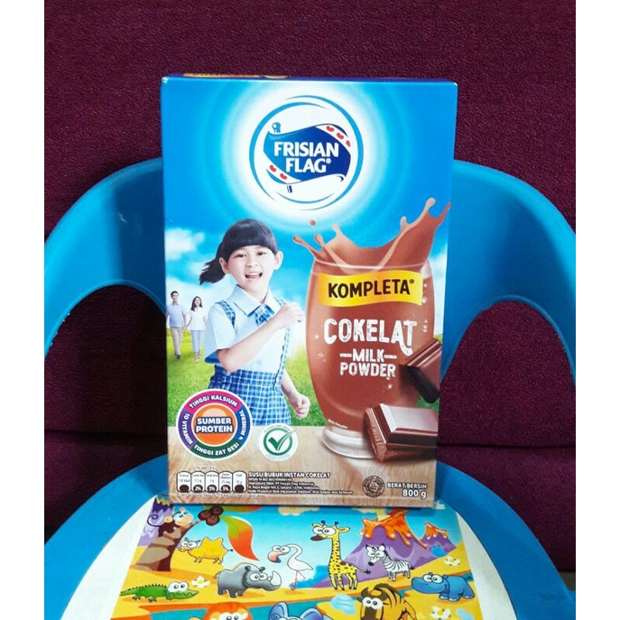 

Frisian Flag Kompleta Susu Bubuk Coklat 800 gram (Exp Mei 2025)