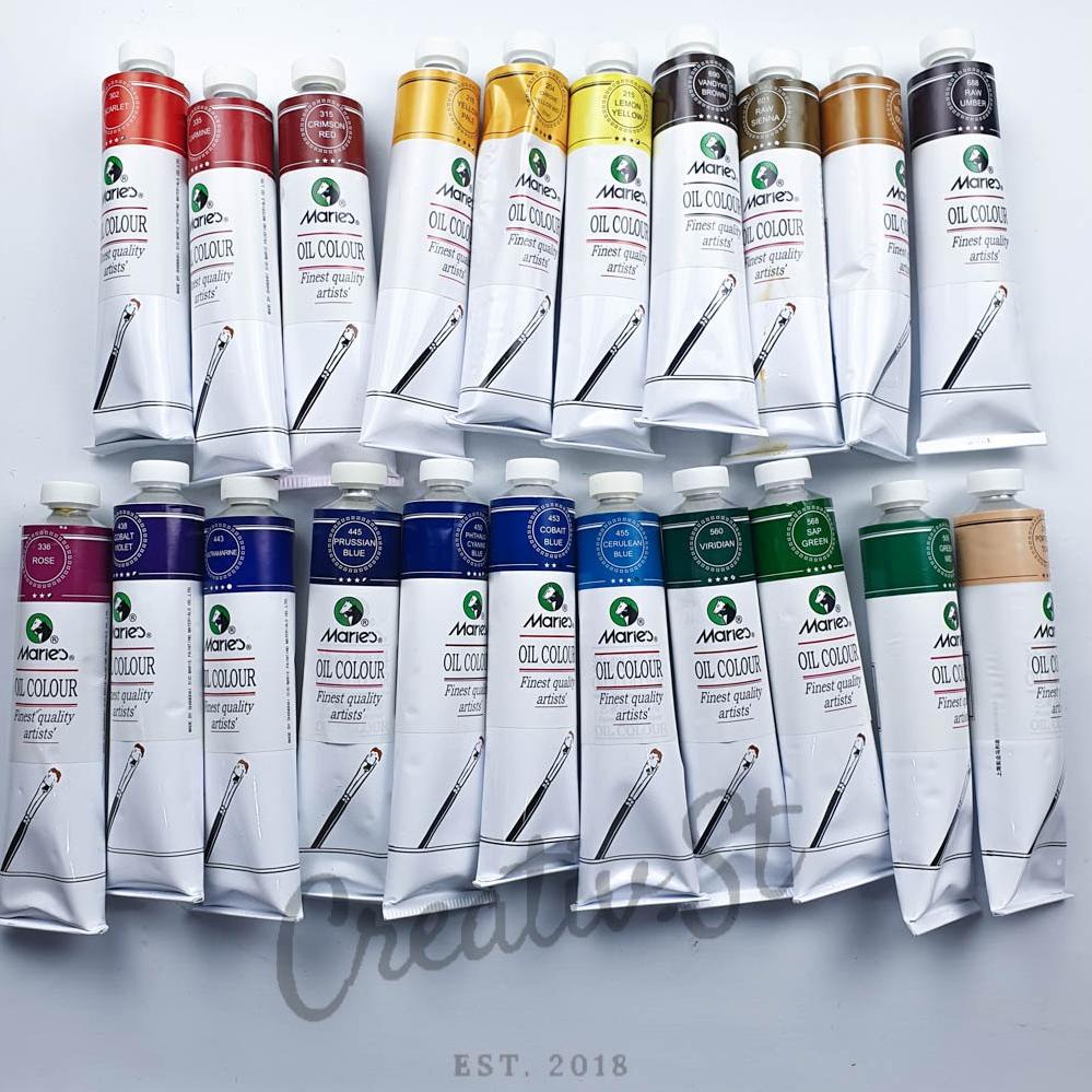 

[PRODUK-DB9HZ92] Maries Cat Minyak Single Color 170 ml Oil Maries Satuan Part 1 Terupdate /̵