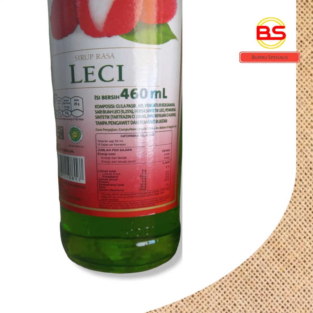 Sirup Marjan Boudoin / Sirup Marjan Rasa Leci 460ml - HALAL