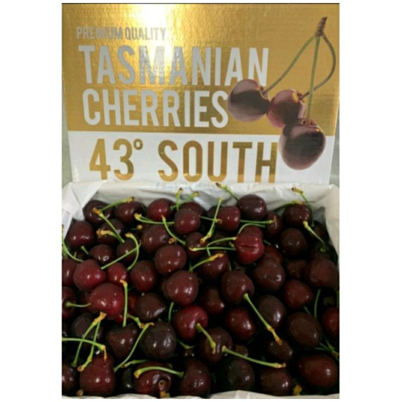 

Cherry Tasmania 43° south size 32-34 mm box original 2 kg | box