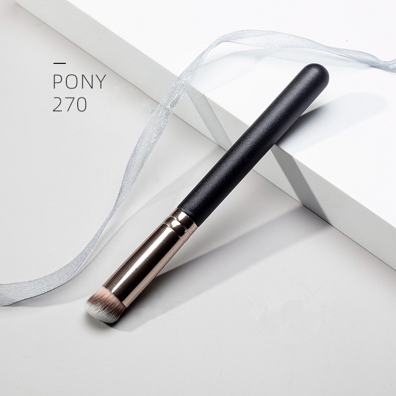 Magic789 Pony270Sikat Concealer Siku Untuk Menyembunyikan Blending Setting Buffing Brush Foundation Kosmetik Alat Makeup