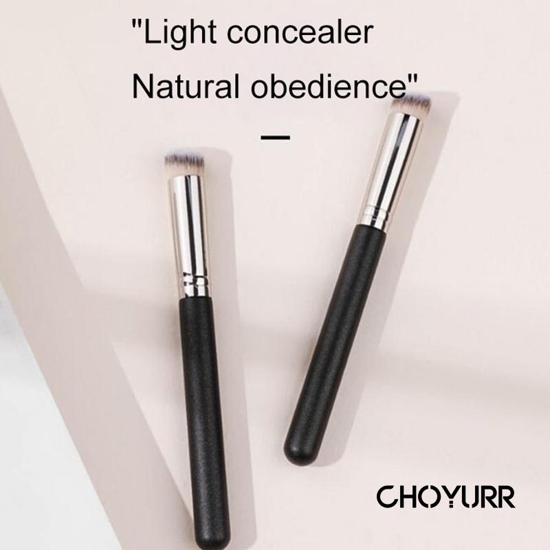 【COD】Concealer Brush Round Head Blemish Blush On Brush Powder Foundation Portable Make Up Tool Travel Portable Brush Untuk Makeup Kosmetik-CH