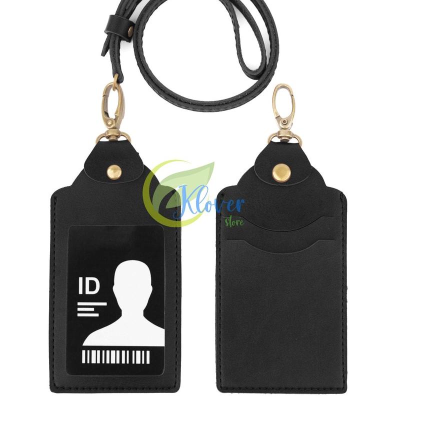 

リ Card Holder Id Card Kalung Holder Name Tag Quick Kulit Souvenir Terbaru