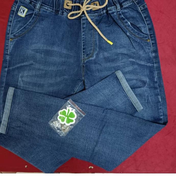 Terkini Celana Skinny jeans Import wanita Pinggang karet Annora / Celana wanita Import Annora terlar