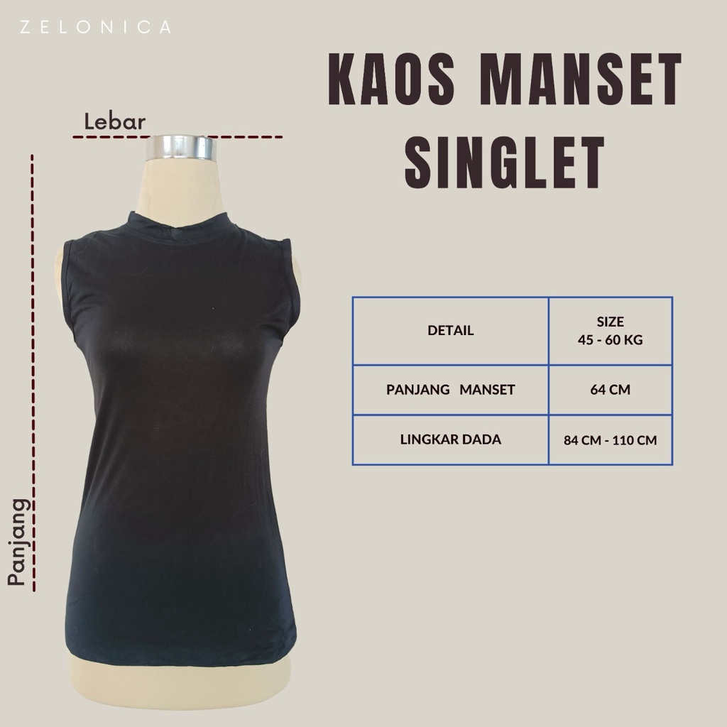 Zelonica Kaos manset singlet