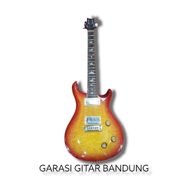 gitar elektrik listrik PRS red cherry