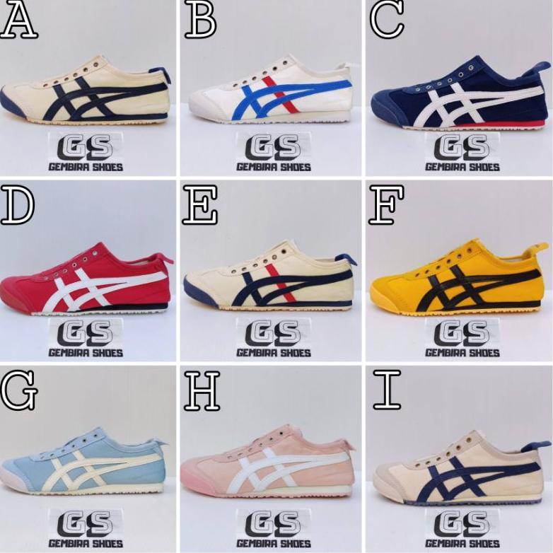 ONITSUKA TIGER SLIP ON 36-44 / BISA COD tkjgz