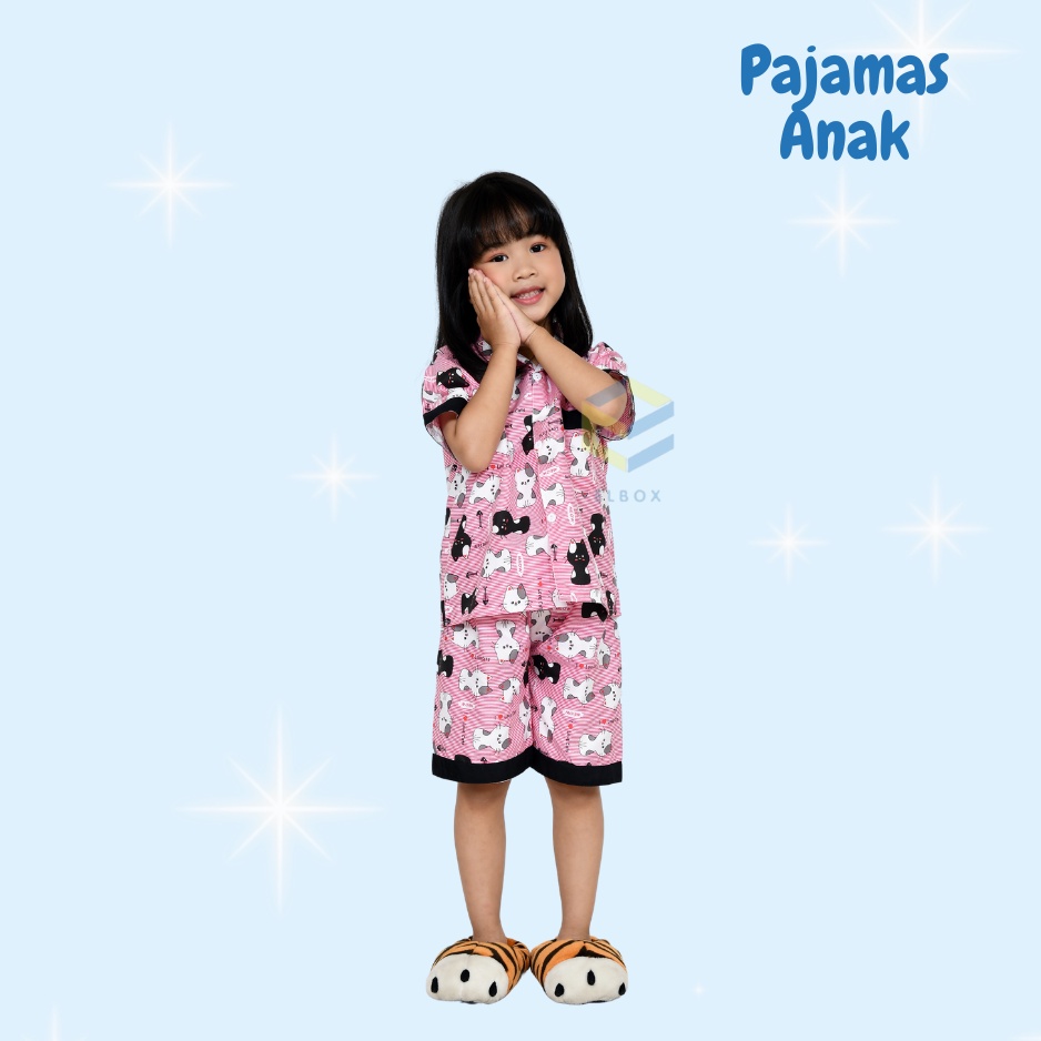 ELBOX Pajamas Pendek Anak 1-6 Tahun