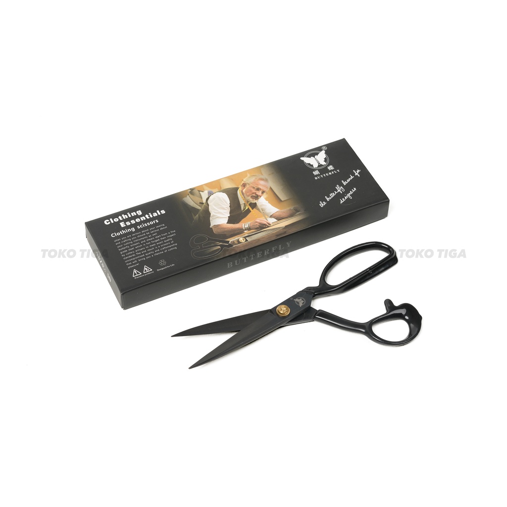 Gunting Potong Bahan Kain Butterfly 9&quot; / Gunting Tailor Ukuran 9&quot;