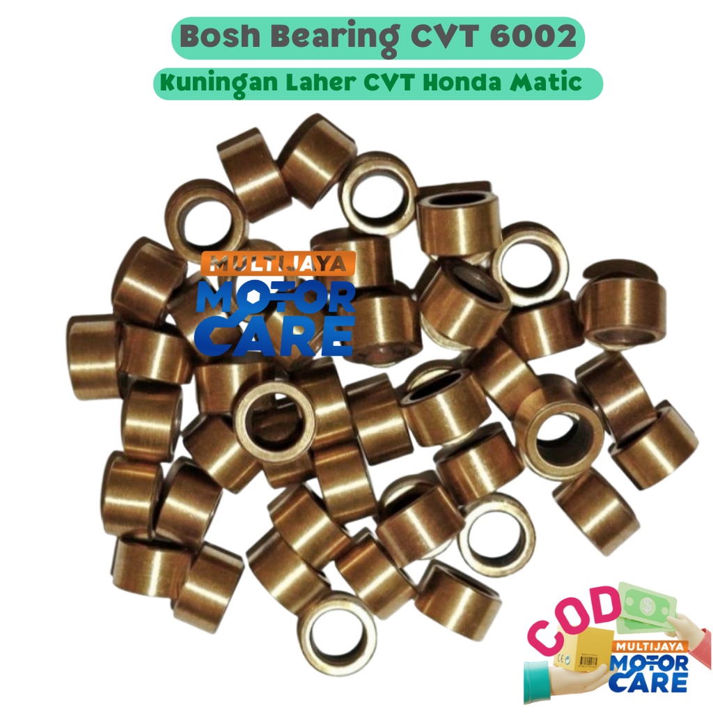 Bosh bearing CVT 6002 Kuningan Bearing Laher CVT Bak Matic