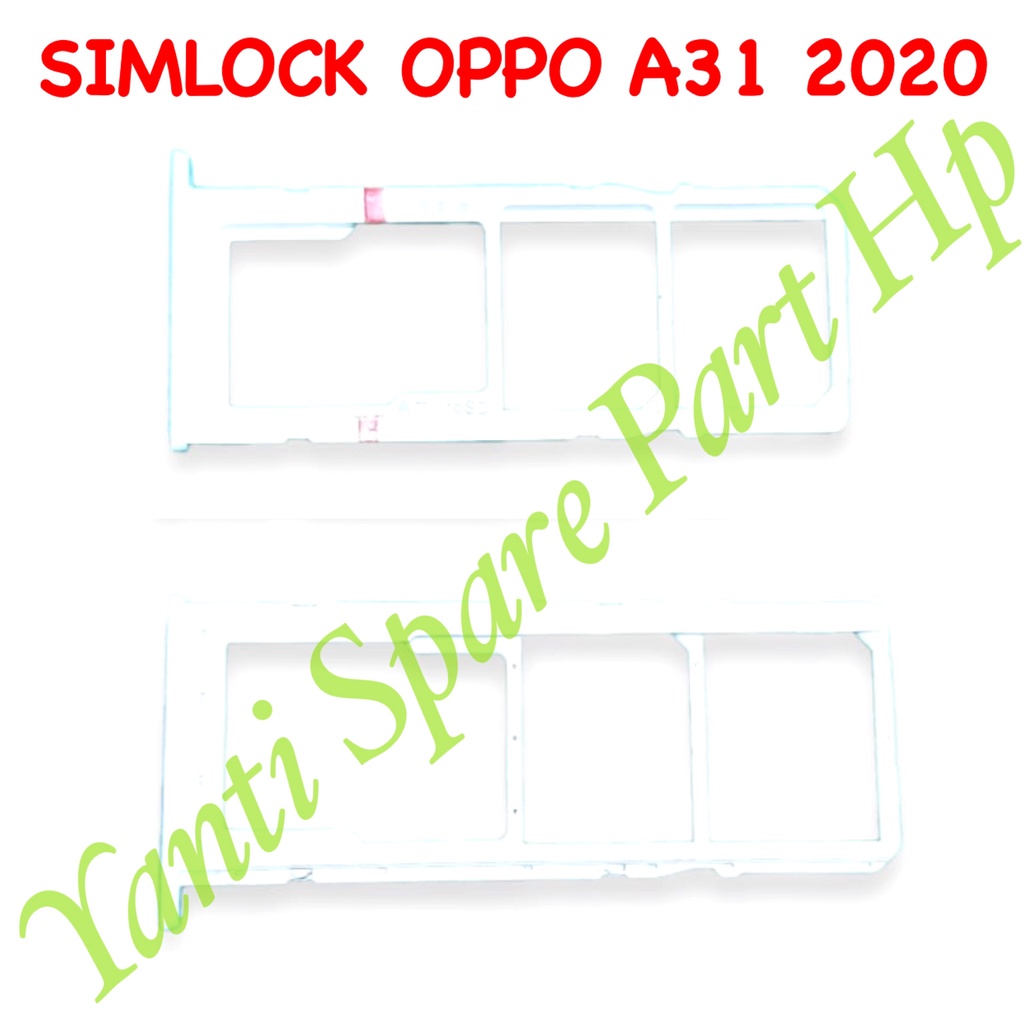 Simtray Sim Lock Oppo A31 2020 Original Terlaris New