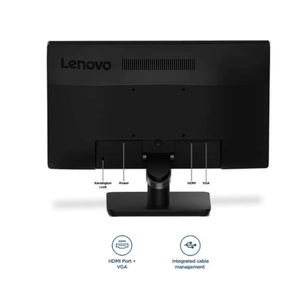 Monitor LED Lenovo 19 inch D19-10 HDMI VGA D1910 D19 19&quot;