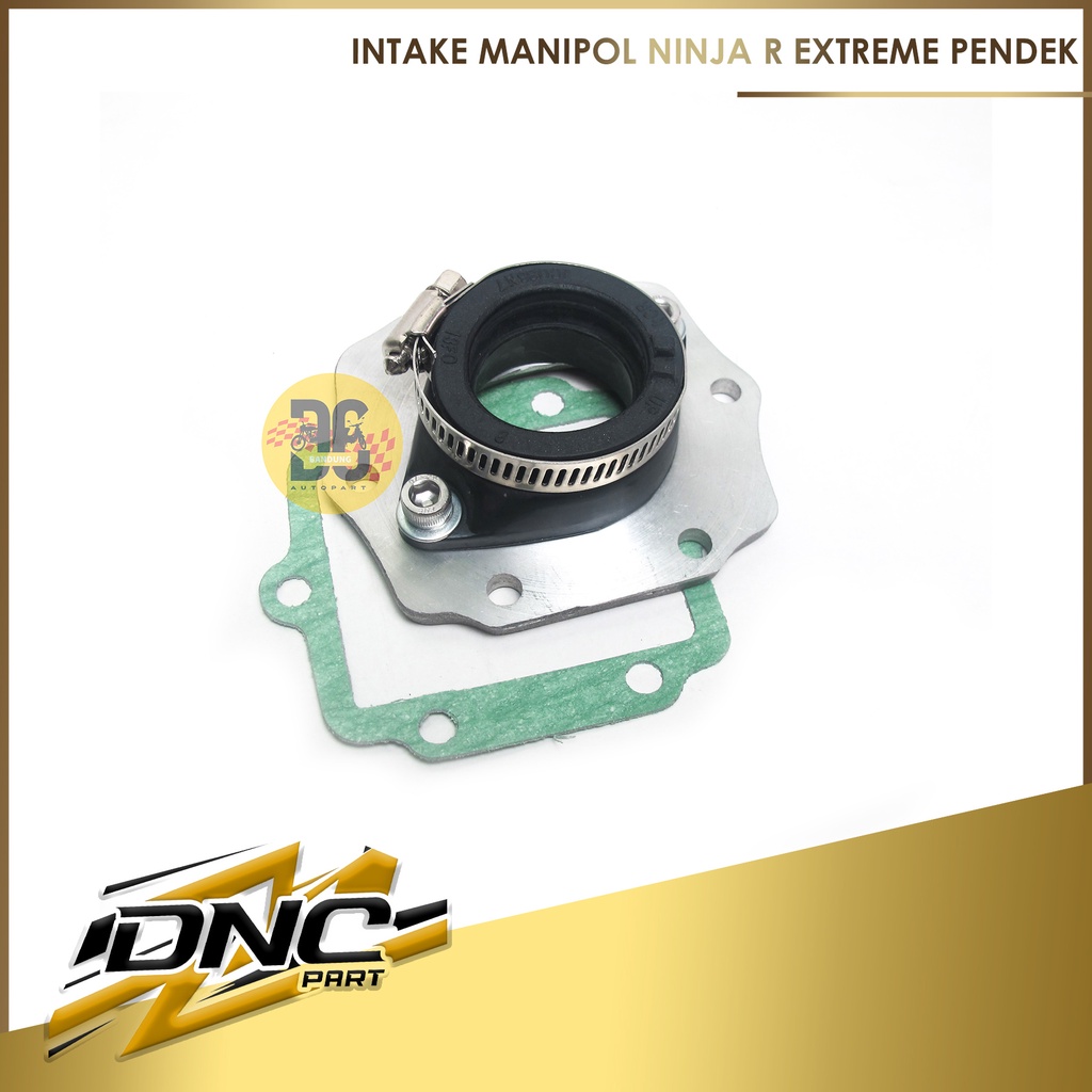 INTAKE MANIFOLD MANIFUL NINJA R EXTREME PENDEK UNTUK PE28 & PE32 DAN SEUKURAN