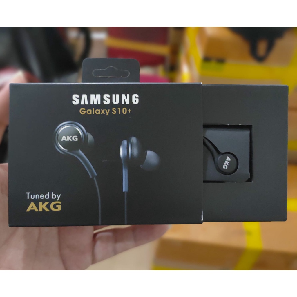 HF Handfree Headset Samsung s10+ Packing Import Ori 99