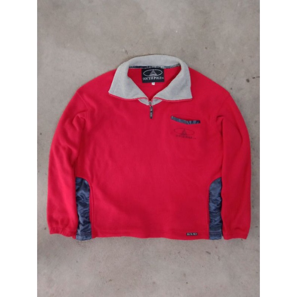 vtg south pole fleece jacket