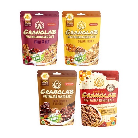 

Granolab Australian Baked 105 gram Varian Rasa