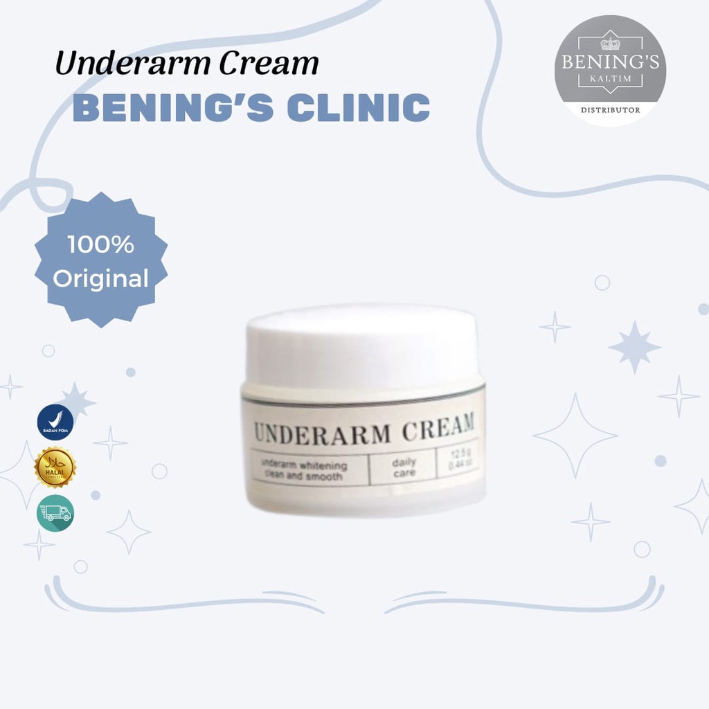 Underarm Cream Benings By Dr.Oky Pratama