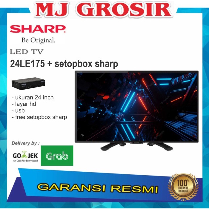 Tgs Promo Led Tv Sharp 24" 2T-C24Dc1I 24Dc1I 24 Inch Usb Hdmi