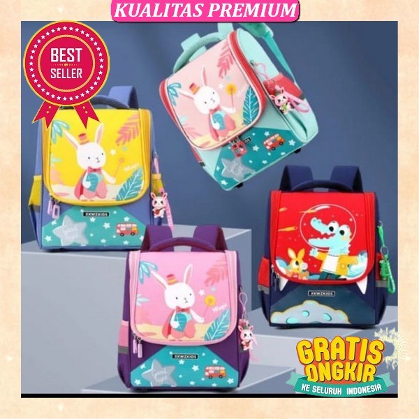 Tas Sekolah Anak Perempuan Sd Smp Sma Kelas 1 2 3 4 5 6 7 8 9 10 11 12 Import Kuliah Kekinian Anti A