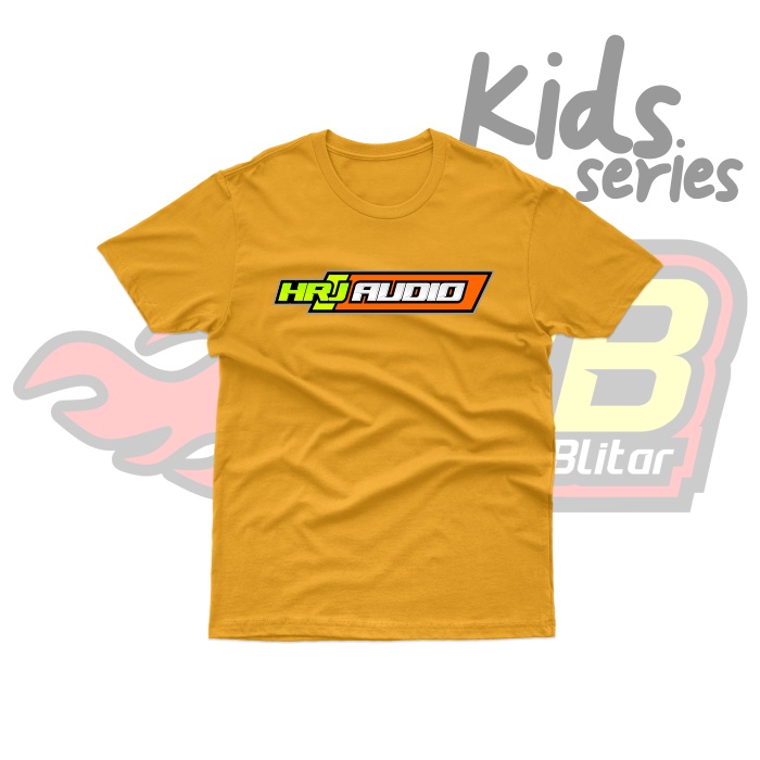 Baju Kaos Anak HRJ Audio Katun Combed