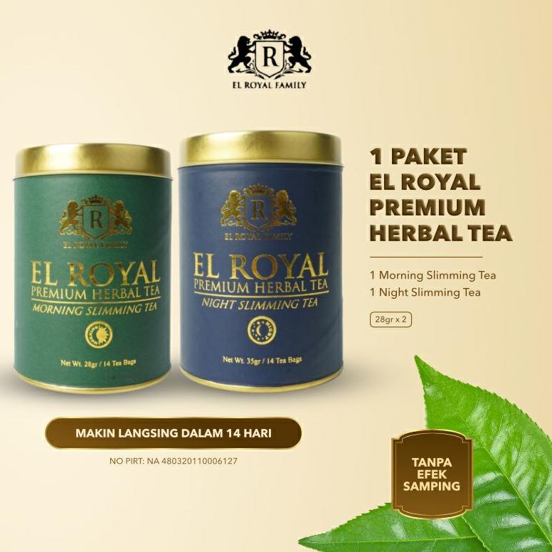 

Instan EL ROYAL Premium Herbal Tea - Teh Pelangsing Herbal .,,.,.,