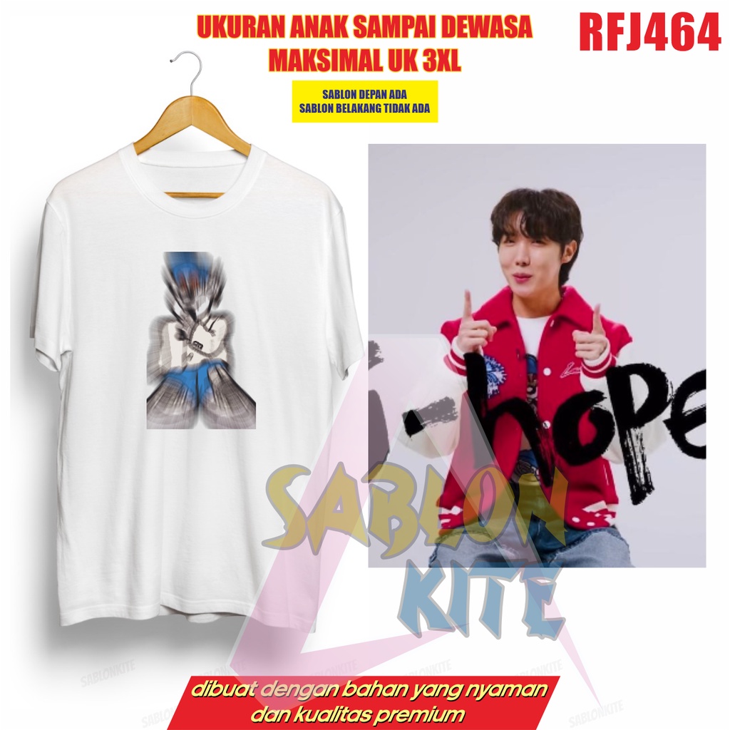 Kaos Kpop Jhope Jh kartun RFJ464 gratis fotocard