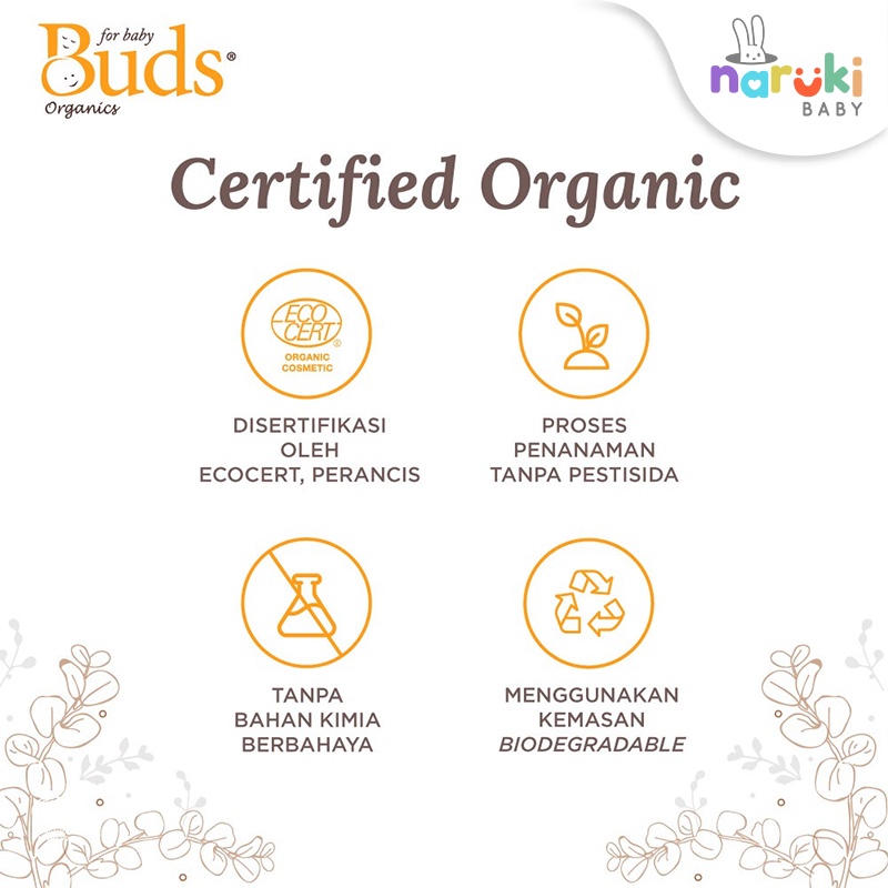 Buds Soothing Organics Super Soothing Rescue Lotion 50ml Krim Eczema Ruam Bayi Anak