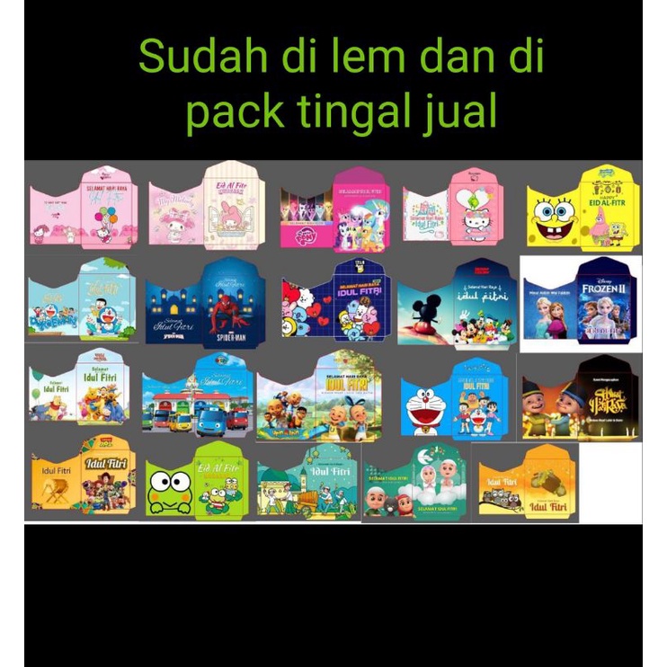 

Amplop/angpao lebaran is 10 lembar