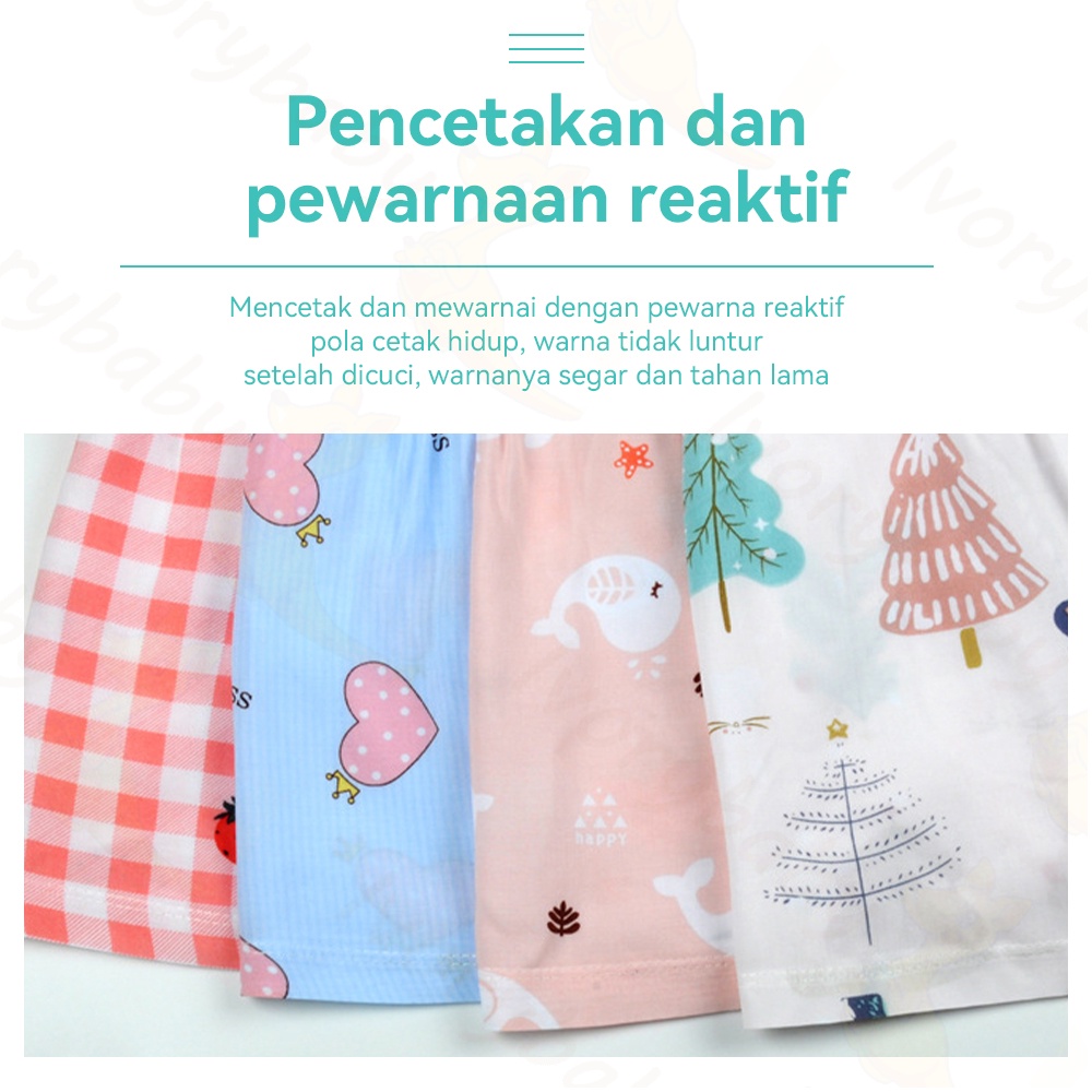 Ivorybaby Serena dress bayi anak lucu Dress baju anak perempuan Cantik dress balita anak