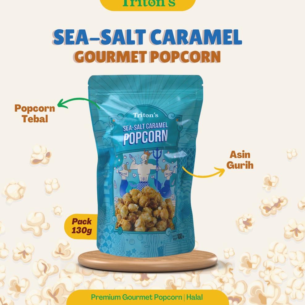 

Terkini ★★ Triton's Gourmet Sea Salt Caramel Popcorn - 130g ϟ