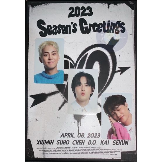 [READY STOCK] Random Photocard POB Ktown SG23 EXO