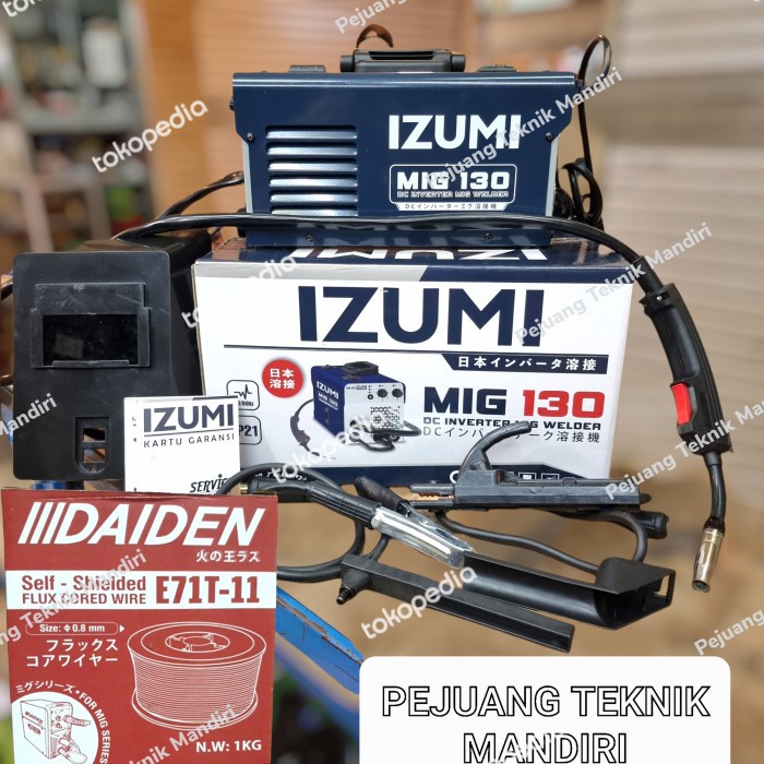 Mesin Las Co2 Izumi Mig 130 / Trafo Las Izumi Mig 130 / Izumi Mig 130