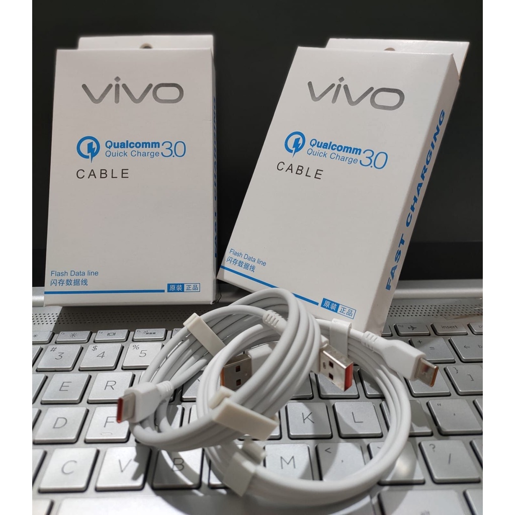 KD KABEL DATA VIVO ORIGINAL QUALCOM 3.0A MICRO &amp; TIPE C