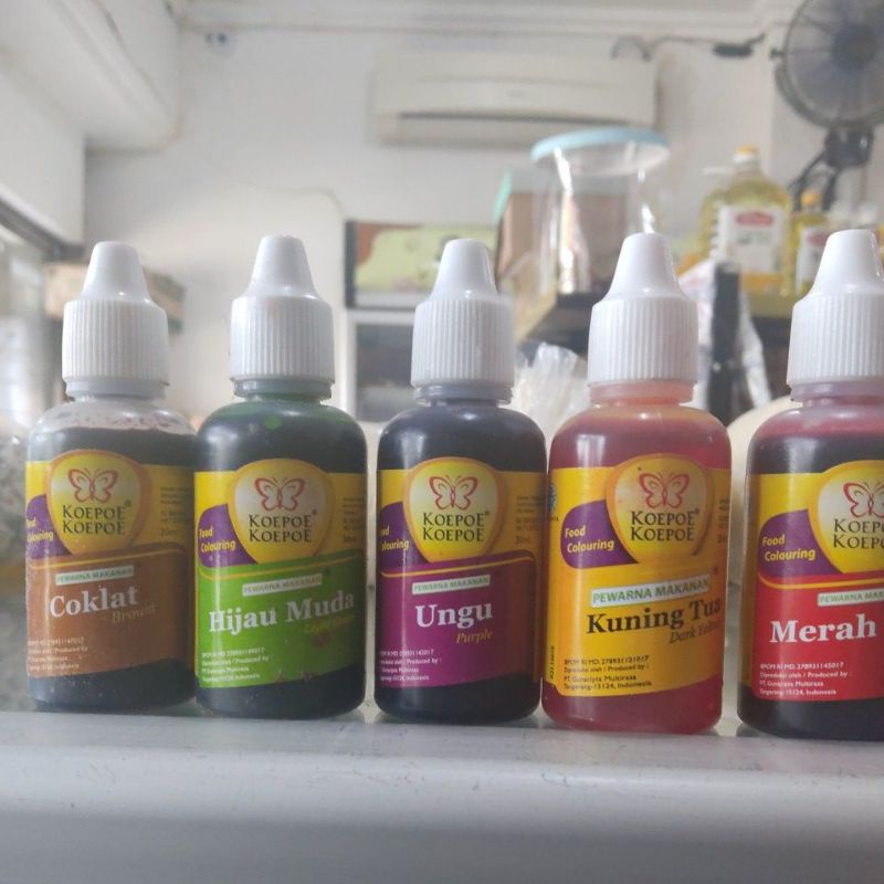 

pewarna makanan merk kupu-kupu 30ml
