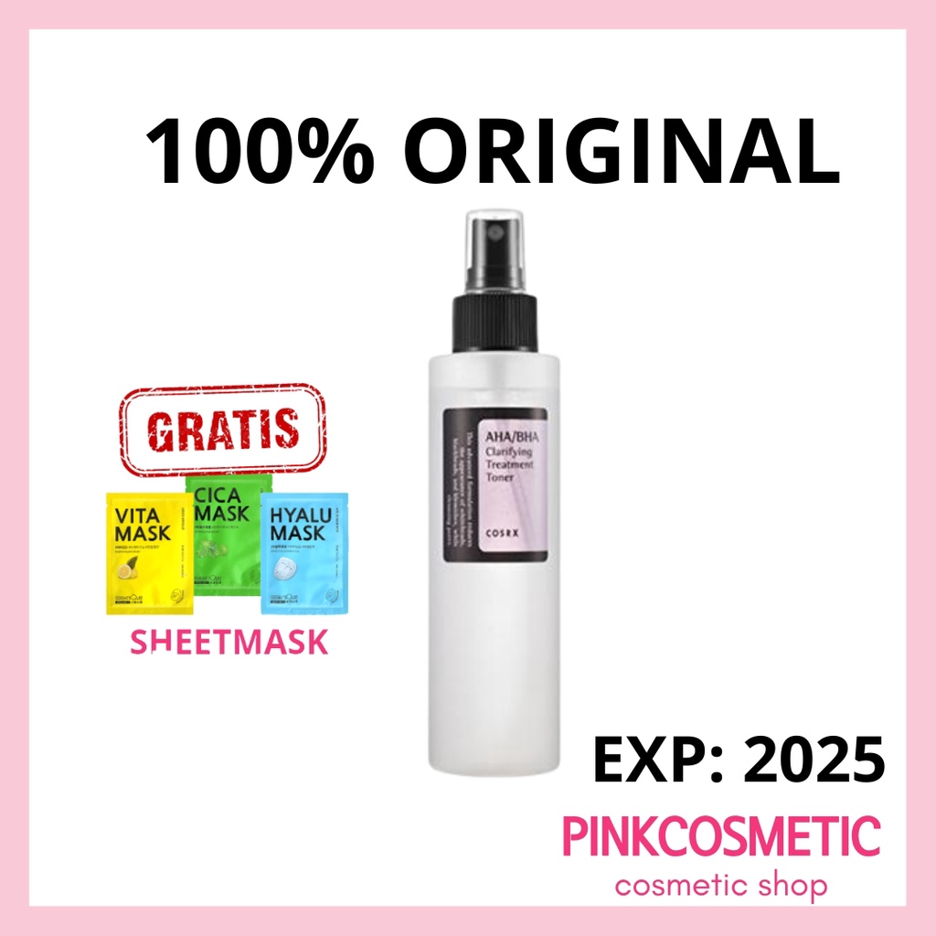 COSRX AHA/BHA Clarifying Treatment Toner 150ml  | 30ml | 50ml
