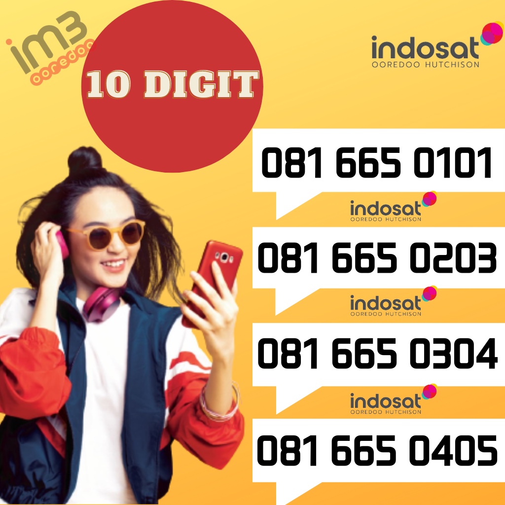 no cantik indosat 10 digit | nomer cantik im3 10 digit murah