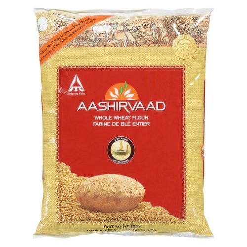 AASHIRVAAD ATTA TEPUNG GANDUM PREMIUM ATTA FLOUR WHOLE WHEAT FLOUR 5kg