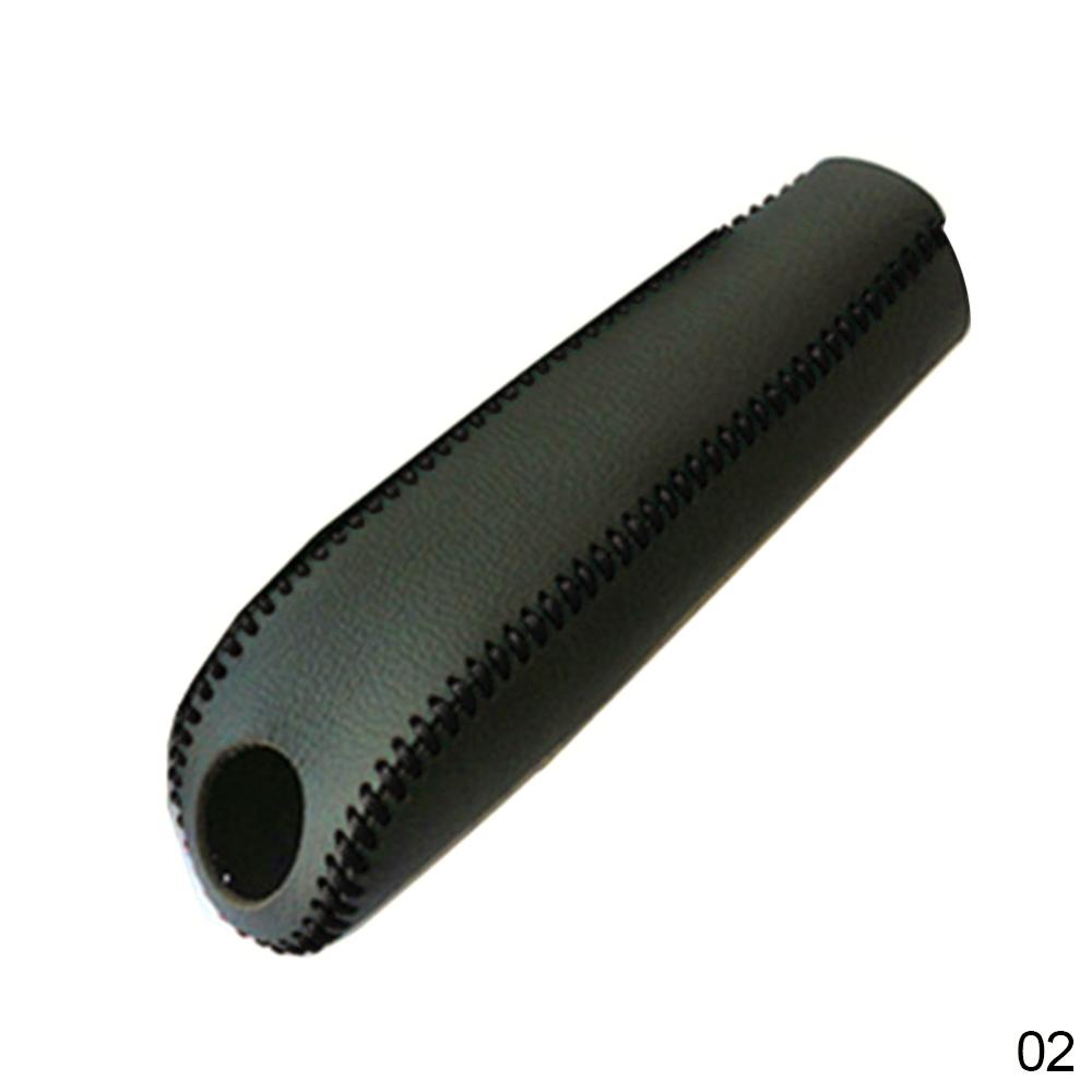 Timekey Car Leather Gears Handbrake Cover Shift Lever Cover Aksesoris Interior Mobil Untuk Kia K2 2011-2016 Handle Sleeve Aksesoris Mobil B9Y1