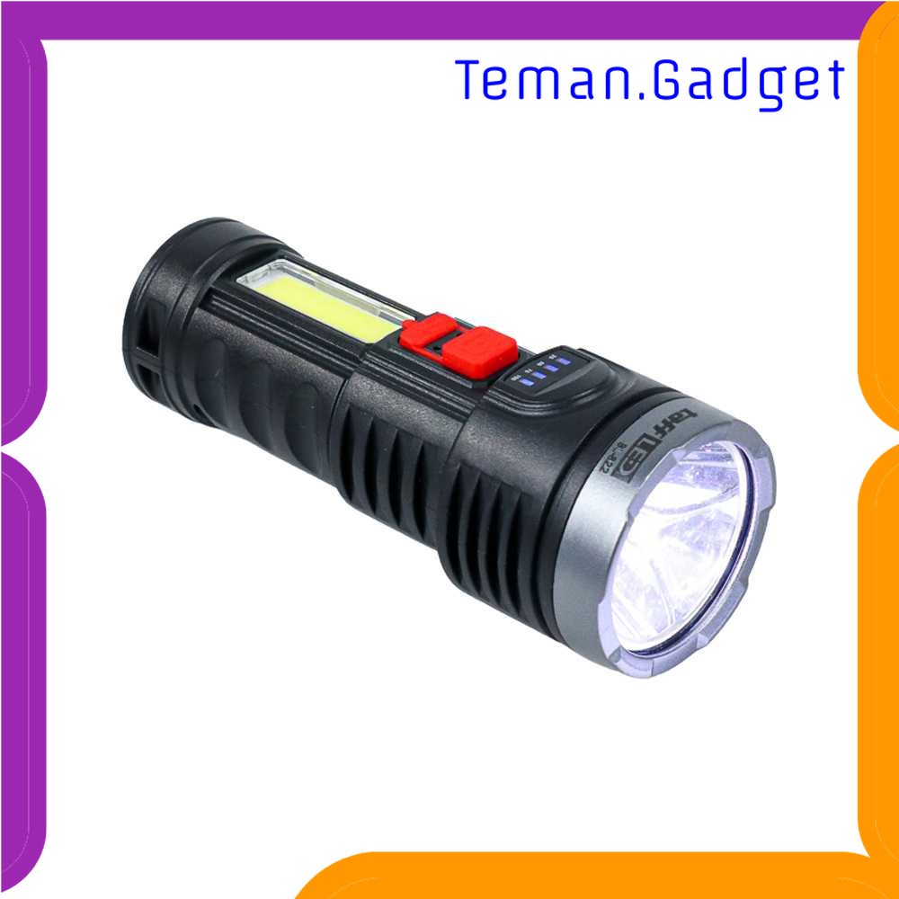 TG-SNT TaffLED Senter LED Waterproof USB  XPE+COB 7800 Lumens - BL-822