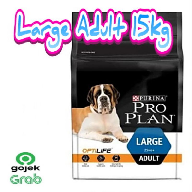 PRO PLAN / ProPlan Large Breed Adult Dog 15kg -  Promo Price