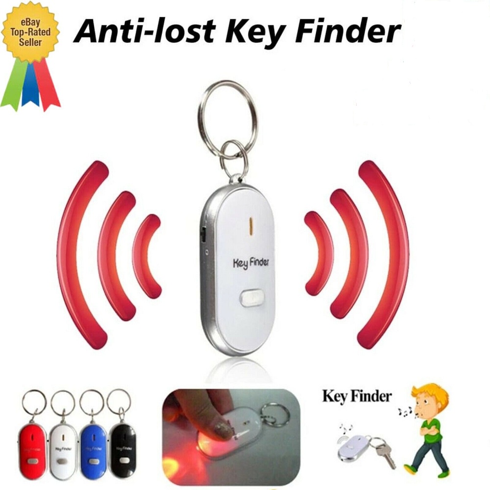 Find my Key Finder With Whistle Sound Smart Wireless Bluetooth Anti Hilang Tracker