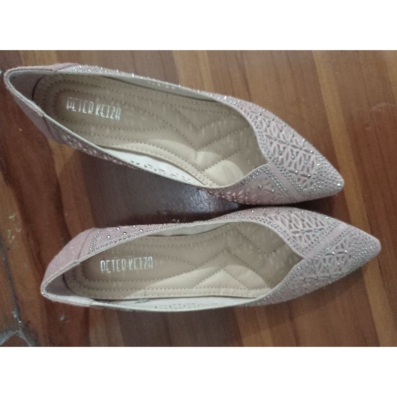 PETER KEIZA / HEELS PETER KEIZA / SEPATU WANITA / SEPATU HEELS GLITERS / GLITER HEELS