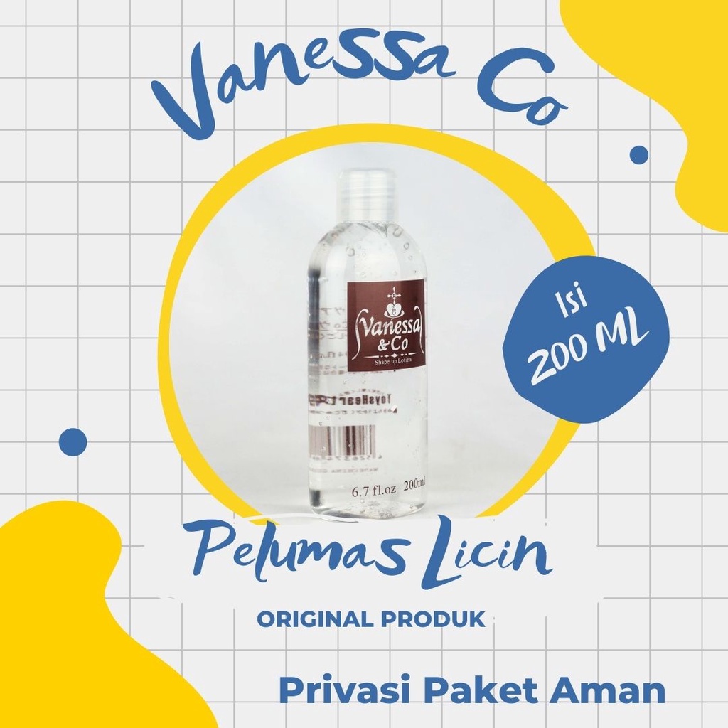 Vanessa & Co Water Based Lubricant Original