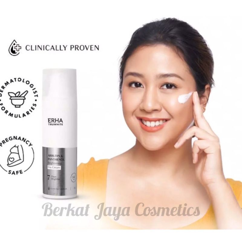 ERHA Truwhite Brightening Day Cream 30gr - Krim Pagi Pencerah Wajah