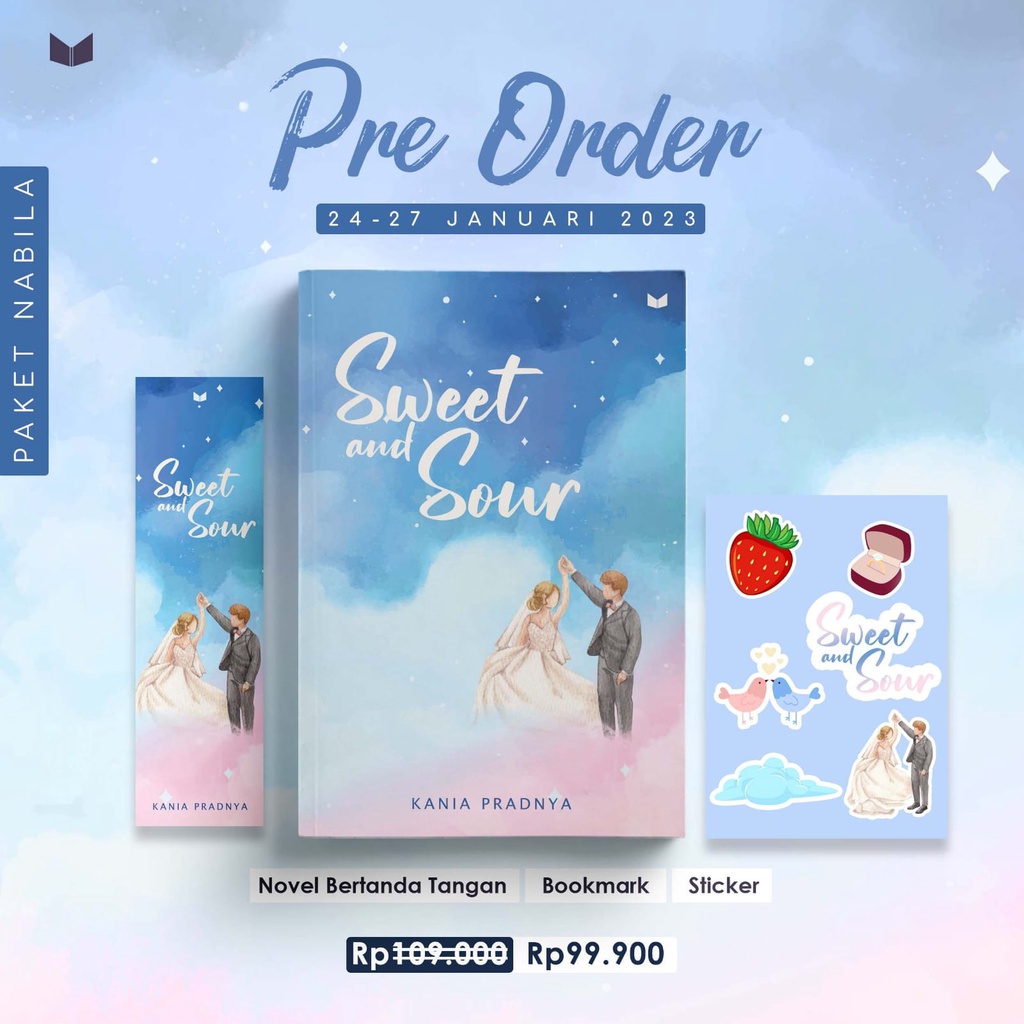 Novel Sweet And Sour By Kania Pradnya Kookumiy - Novel AU Alternate Universe Romance Twitter - Pener