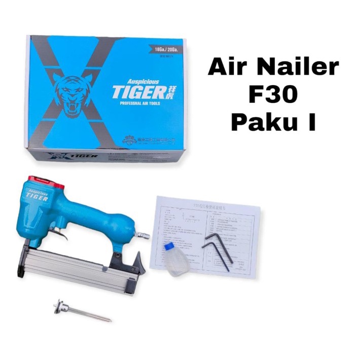 

Mesin Paku Tembak Air Nailer Tiger Tipe F30 Model Paku I Paku Lurus