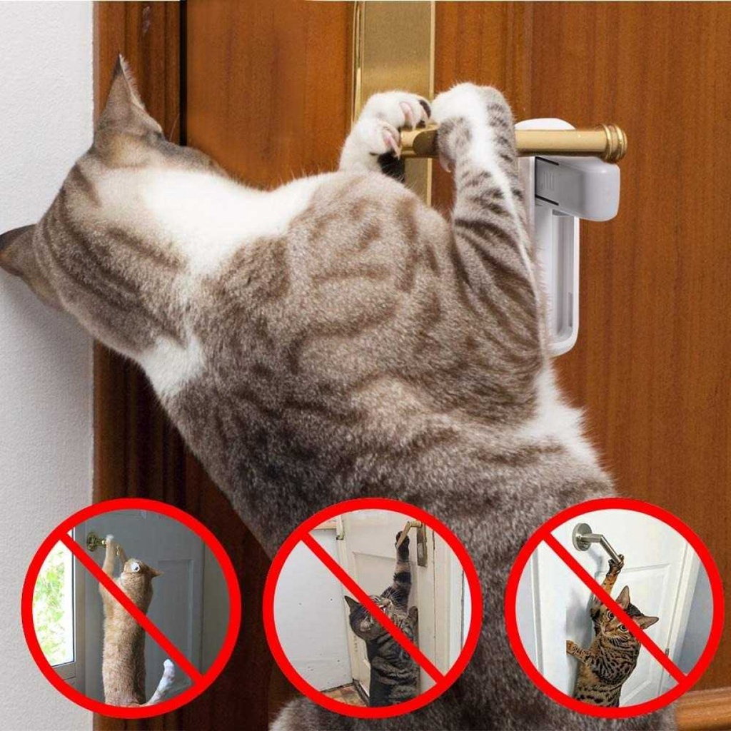 Pengaman Gagang Pintu Tempel Door Lever Lock Safety Child