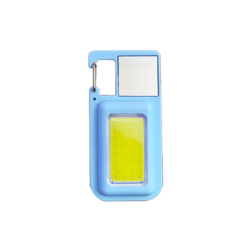 500LM+500MA SOS Emergency Light/Lampu Olahraga Luar Ruangan/Lampu Gantungan Kunci Isi Ulang/Senter Portabel