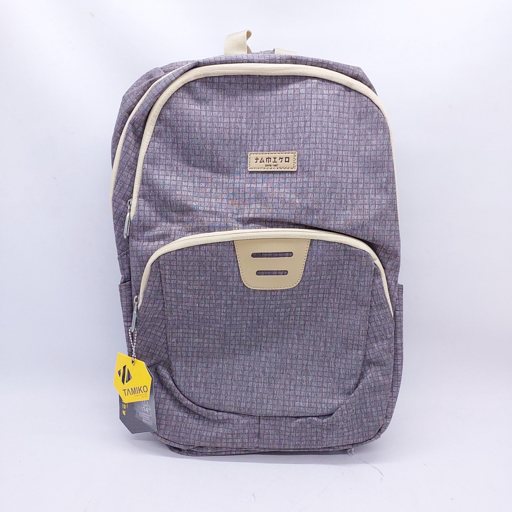 TAS LAPTOP TAMIKO BAHAN JEANS 18 INCHI + USB + JAS HUJAN ORI /RANSEL LAPTOP IMPORT TAMIKO / TAS TAMIKO IMPORT ORIGINAL BARU / BACKPACK IMPORT TAMIKO FREE JAS HUJAN / TAS SEKOLAH SMP SMA KULIAH CEWEK MURAH BARU KUAT / TAS PUNGGUNG WANITA / STYLISH BAGPACK